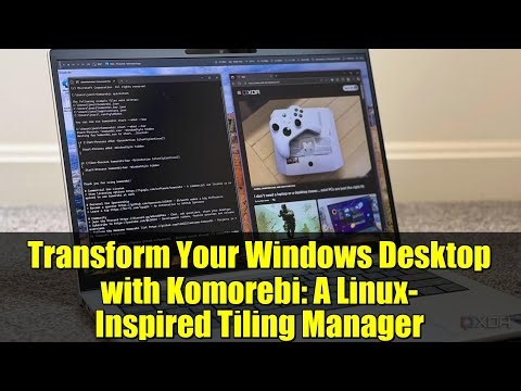 Transform Your Windows Desktop with Komorebi: A Linux-Inspired Tiling Manager