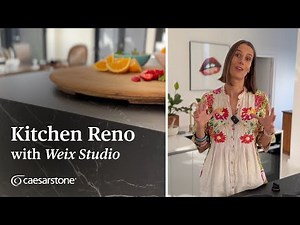 WEIXStudio x Caesarstone Countertops Kitchen Transformation