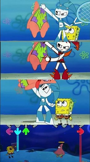 Friday Night Funkin' Blue vs Red Patrick Star 2 - FNF Mobile Game