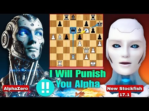 Stockfish Vs AlphaZero: AlphaZero Challenged The New Stockfish 17.1 In An Epic Chess Game | Chess