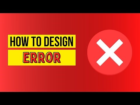 How to design good error messages