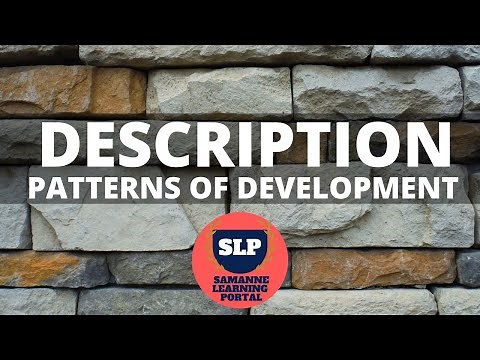Description - Patterns of Development