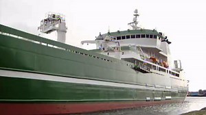 World's Largest Fishing Trawler In Dublin