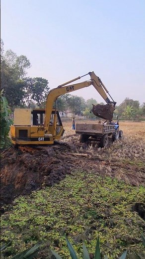 How to Dig Soil & Load a Truck with a Backhoe | Step-by-Step Tutorial