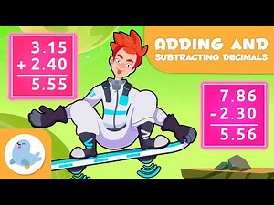 DECIMAL ADDITION AND SUBTRACTION🚀 Operations with Decimals for Kids✨