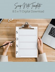 NP Soap Note Template - Etsy