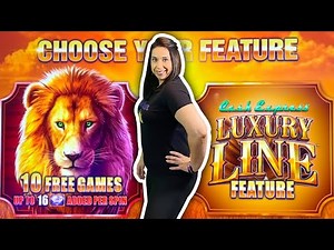 BIG WIN !!! NEW LUXURY LINE SLOT MACHINE and more new slots for 2021!