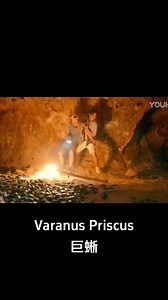 The profiteer pushed the man to the ground and stepped on him to escape! #巨蜥 #VaranusPriscus #优酷电影 #youkumovie | Youku Movie