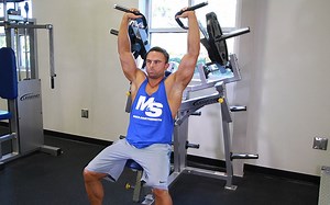 Machine Shoulder Press: Video Exercise Guide & Tips