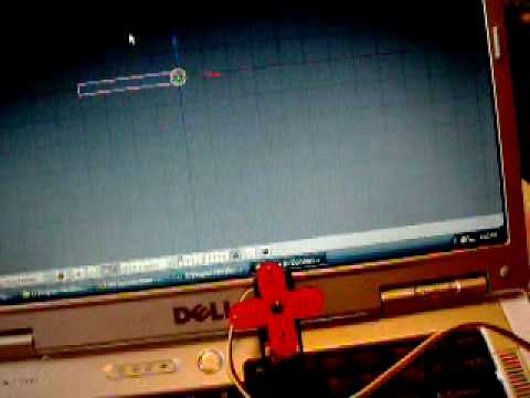 Servo controlled by Blender, using an arduino