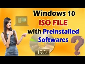 Create a Custom Windows 10 ISO file with Preinstalled Software's