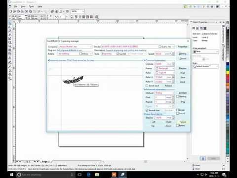 Small Laser - How to Engrave using Corel Laser Software