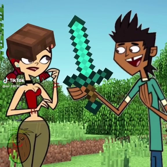 #TDMIKE #TDZOEY || i had a vision late at night // #tdi #totaldrama #totaldramarevengeoftheisland #miketdi #zoeytdi #totaldramaallstars #fyp #edit #minecraft