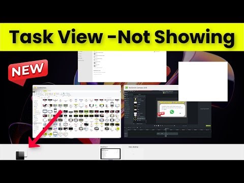 Task View Option Not Showing in Task Bar - Windows 11 - New - 2026 - Enable/Disable Task View