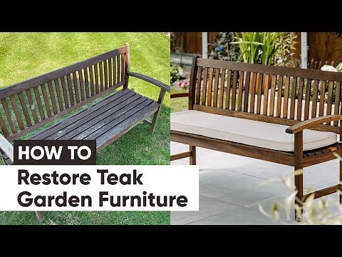 Restore & Protect Outdoor Teak Furniture | Complete DIY Guide