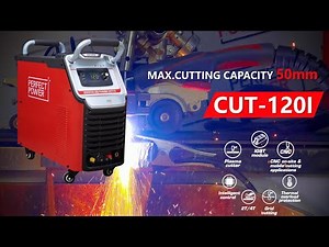 CUT-120I PLASMA CUTTER: 50MM-THICK (max.) CUTTING CAPACITY & DURABLE NOZZLE & SUPPORT CNC CONNECTION