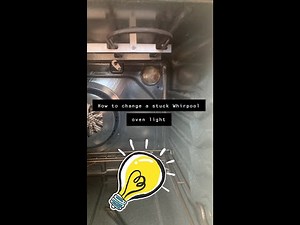 Whirlpool oven light replacement!!