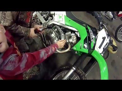KLX Clutch Install