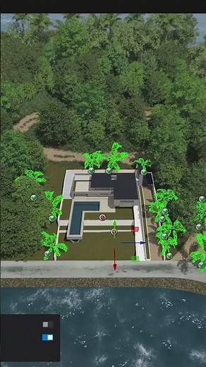 Step into the world of realistic design with Lumion Pro 🌴 Watch your Tropical Villa in SketchUp tra