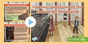 KS2 Famous Inventions of the Industrial Revolution PowerPoint