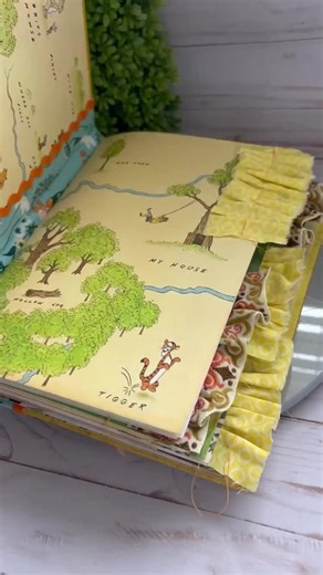 Winnie the Pooh and Tigger Too — Disney Vintage Junk Journal With Scrap Pack - Etsy UK