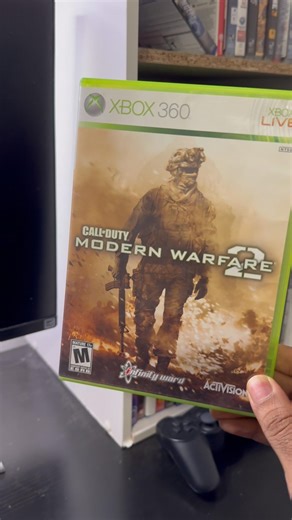 ASMR XBOX 360 COD MW2 #retro #nostalgia #asmr #gaming #playstation