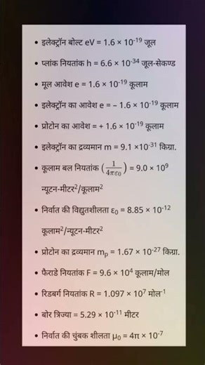 💥Physics Important Formulas💥||💥Physics Notes💥||#physics #education #motivation #shorts 💯💯💯