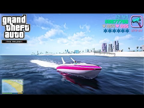 Unreal Engine GTA Trilogy (GTA Vice City Remastered 2021 Concept Gameplay) on RTX™3090 [PC]