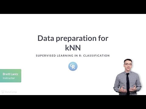 R Tutorial: Data preparation for kNN