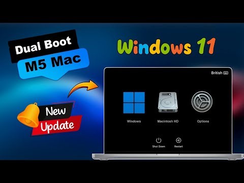 Installing Windows 11 ARM on Apple Silicon Mac (M5, M4 Mac) Real Dual Boot | NOT Virtualization!