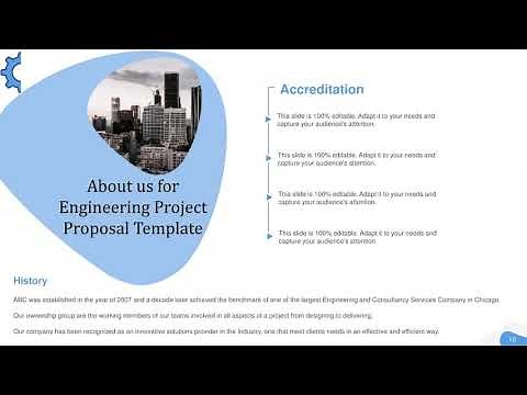 Engineering Project Proposal Template PowerPoint Presentation Slides