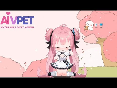 Super interactive, intelligent AI virtual desktop pets accompany you