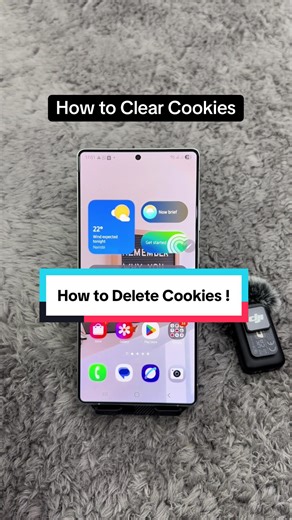 How to delete cookies