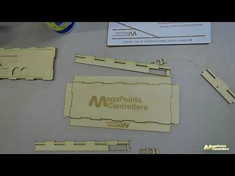 Model Railway control panel construction overview