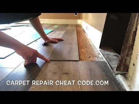 How To Cut Vinyl Plank Flooring Long Ways QUICK TRICK