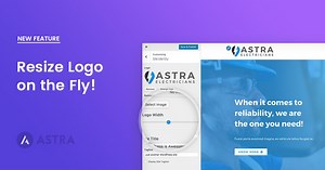 Resizing Your Website Logo Made Easier with Astra!