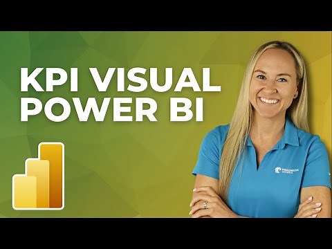 Using the KPI Visual in Power BI