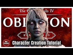 Oblivion Remastered - ONRYO (Vengeful Spirit) - Female Character Creation Tutorial