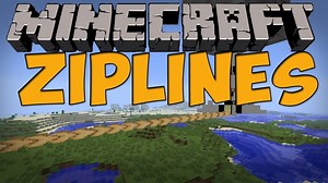 How to make a zipline in Minecraft: Bedrock Edition