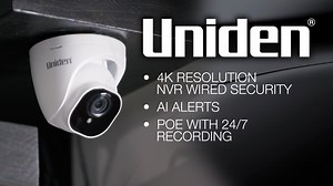 Introducing our new 4K NVR Wired Security System - Protect Your Property with 24/7 Recording | Uniden