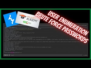 Hacking Usernames and Passwords | Web Security Academy
