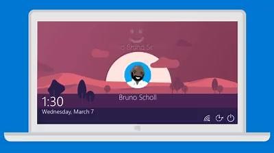 Your smile means business  Using Windows Hello is a more secure...