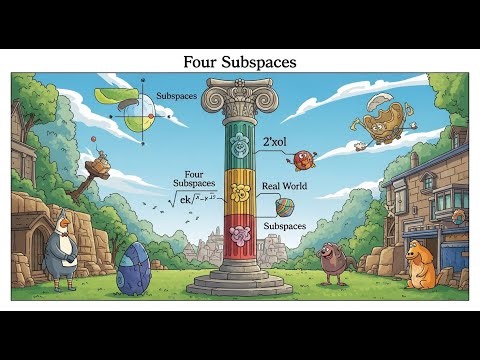 Applied Linear Algebra: Column Picture, Four Subspaces, and Real-World Applications