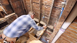 782K views · 215 shares | Small bathroom subfloor installation tips...always use steel plates to protect plumbing below the joists...if you're redoing a bathroom and need help, join Bathroom Repair Tutor's Video Library of over 315 step by step tutorials...make your bathroom renovations easier at https://bathroomrepairtutor.com/  | Home Repair Tutor | Facebook