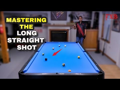 Mastering Long Straight Shots in Pool ~ Beginner to Advanced