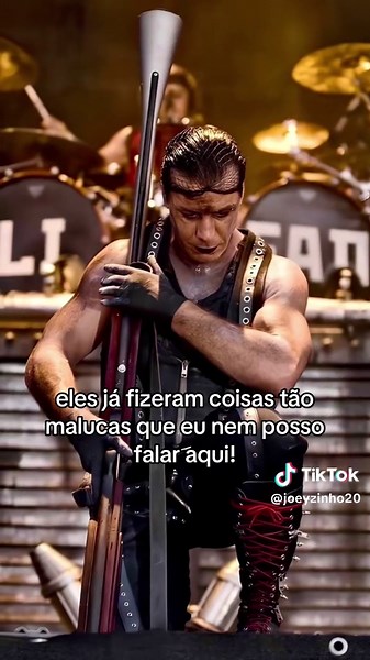 O Rammstein tem os shows mais malucos do Rock! #rammstein #fy #rock #foryou #viralvideo