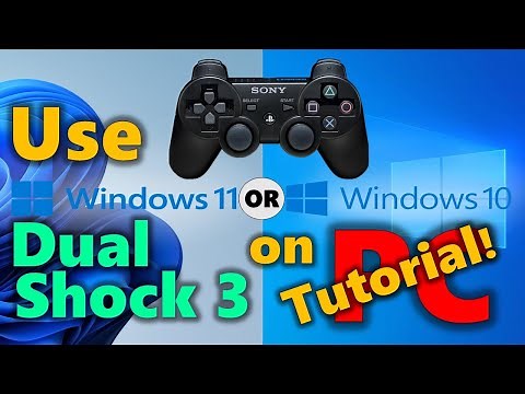 How to setup PS3 Controllers in PC and use it in games!! Win10 or Win11