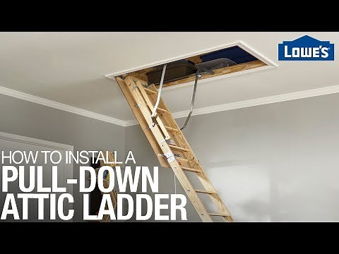 How to Install an Attic Ladder