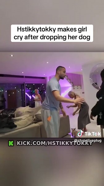 Hstikkytokky drops dog #kickstreaming #hstikkytokkylive #hstikkytokky | dog