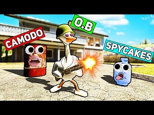 Goose Invites WEIRD Friends to His House?! (Gmod Prop Hunt)